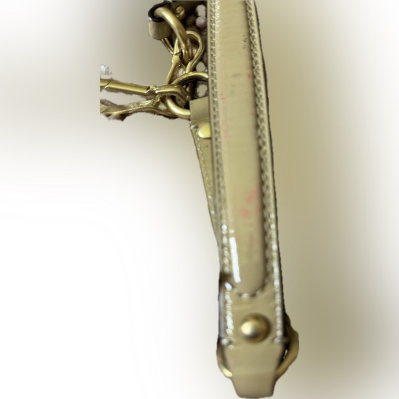 Vintage COACH Patent Leather Satchel | Handbag | Golden Mustard Yellow 🔥🔥 - Picture 7 of 16